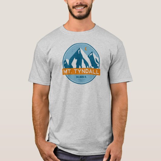 Tyndall California Stars Moon T-Shirt (Vorderseite)