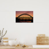 Tyne Bridge, Newcastle, England Poster (Küche)