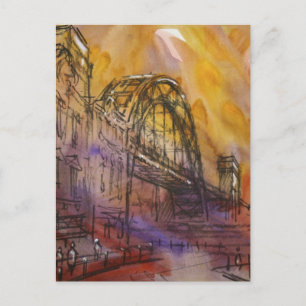 Tyne Bridge Newcastle Postcard Postkarte