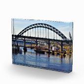 Tyne Bridge Newcastle UK Foto Block (Rechts)