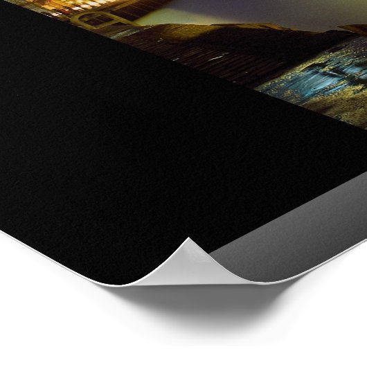 Tyne Bridge, Newcastle-Upon-Tyne, England Poster (Ecke)