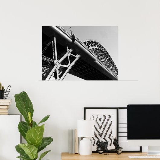 Tyne Bridge Poster/Print Poster (Heimbüro)