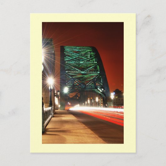 Tyne Bridge Postkarte (Vorderseite)