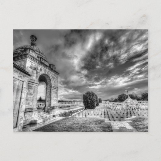 Tyne Cot Military Friedhof Postkarte (Vorderseite)