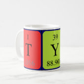 Tyne Periodenname Tasse (Vorderseite Links)