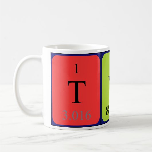 Tyne Periodenname Tasse (Links)