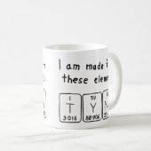 Tyne Periodenname Tasse (VorderseiteRechts)
