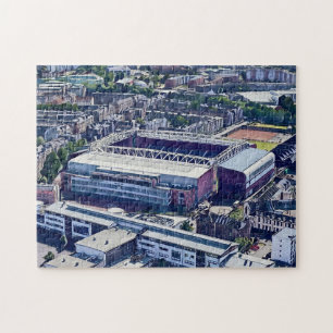 Tynecastle Stadion Edinburgh Luftbild Kunst Puzzle