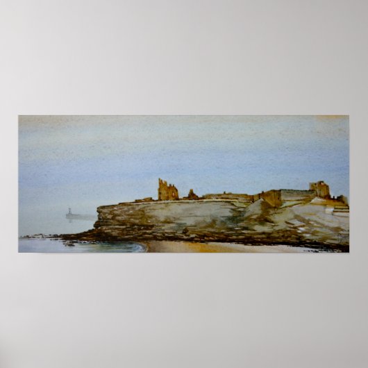 Tynemouth Castle and Priory, Tynemouth Print Poster (Vorne)