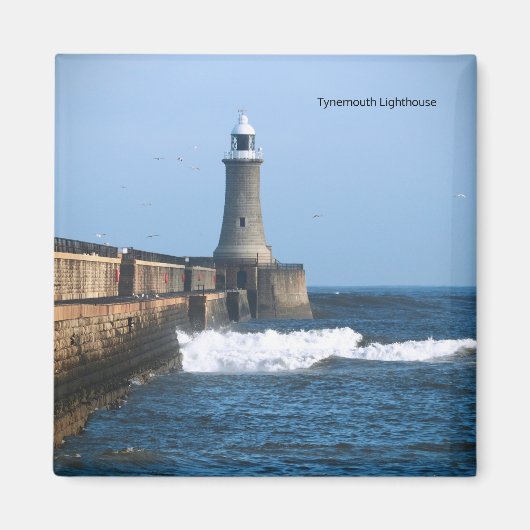 Tynemouth Lighthouse Magnet (Vorne)