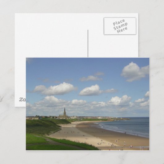 TYNEMOUTH LONGSANDS POSTKARTE (Vorne/Hinten)