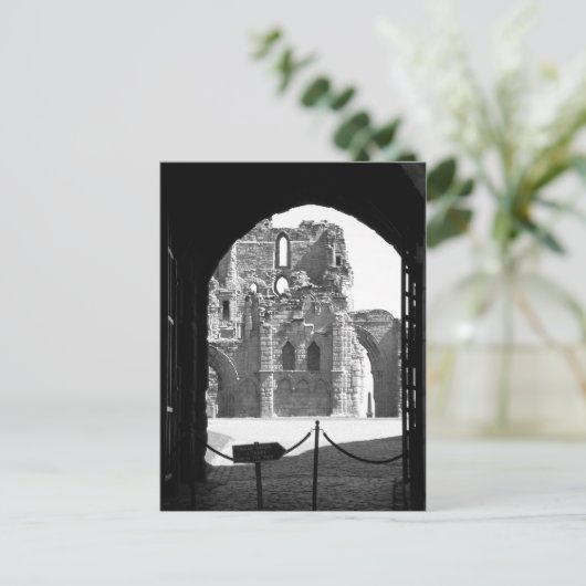 Tynemouth Priory Gateway Postkarte (Stehend Vorderseite)