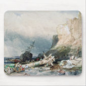 Tynemouth Schloss, Tyne und Abnutzung, mit Wrack Mousepad (Vorne)