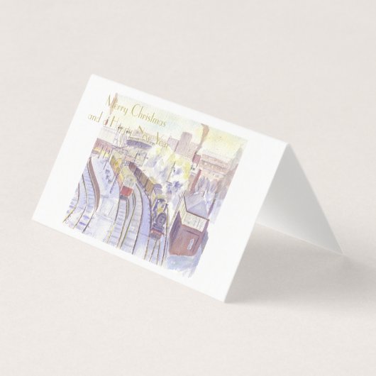 Tynemouth Station Weihnachtskarten (Vorderseite)