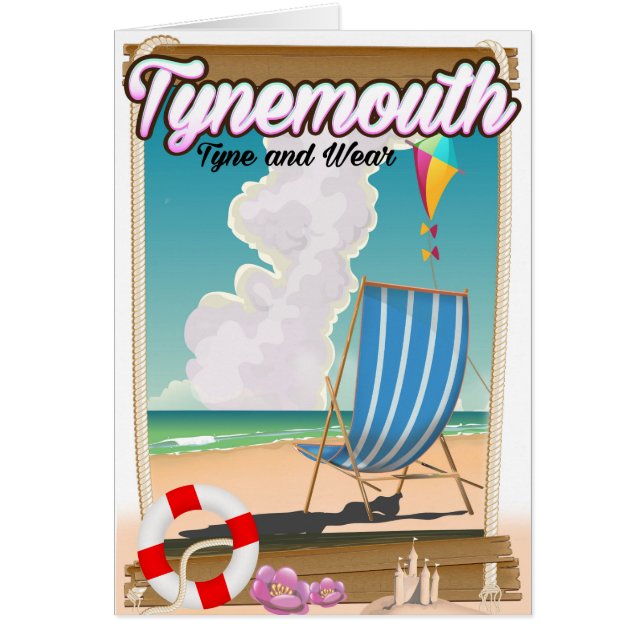 Tynemouth Tyne and Wear, Reiseplakat (Vorne)