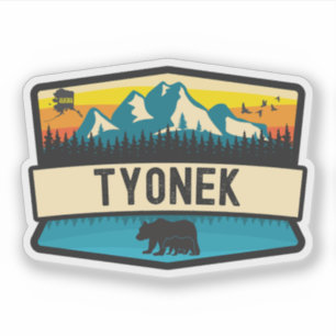 Tyonek, Alaska Aufkleber