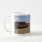 Typ 10 Tank und M1A1 Tank mit Maulkorbblitz Kaffeetasse (Links)