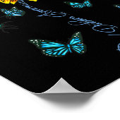 Typ 1 Diabetes Awareness Juvenile Diabetes Relatio Poster (Ecke)