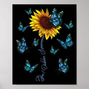Typ 1 Diabetes Awareness Juvenile Diabetes Relatio Poster