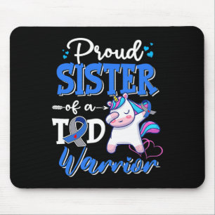 Typ 1 Diabetes Awareness Proud Schwester des A T1d Mousepad