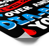 Typ 1 Diabetes-Bewusstsein 1 Poster (Ecke)