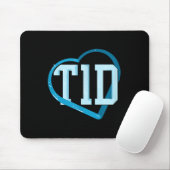 Typ-1-Diabetes-Bewusstsein Mousepad (Mit Mouse)