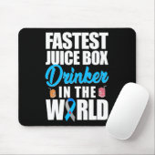 Typ 1 Diabetes Bewusstsein Schnelle Saftbox Geträn Mousepad (Mit Mouse)