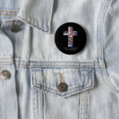 Typ-1-Diabetes-Bewusstsein - Weihnachtsgeschenk Button (Beispiel)