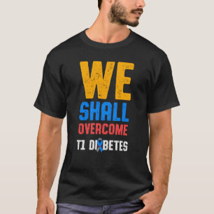 Typ 1 Diabetes Bewusstseinsbildung T1d Krieger Sur T-Shirt