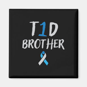 Typ-1-Diabetes-Bruder-Bewusstsein Für Diabetiker Magnet