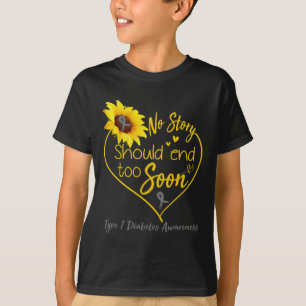 Typ 1 Diabetes Das Bewusstsein für die Krankheit s T-Shirt