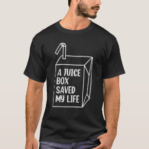 Typ 1 Diabetes Eine Saftbox Rettete mein Leben T-Shirt