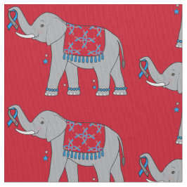 Typ 1 Diabetes Elefant of Awareness and Hope Stoff