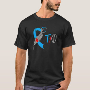 Typ 1 Diabetes Erreger T1d Bewusstsein T-Shirt