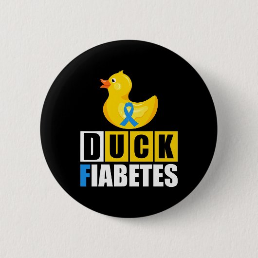 Typ 1 Diabetes Fiabetes T1D Button (Vorderseite)