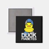 Typ 1 Diabetes Fiabetes T1D Magnet (Vorderseite/Rückseite)