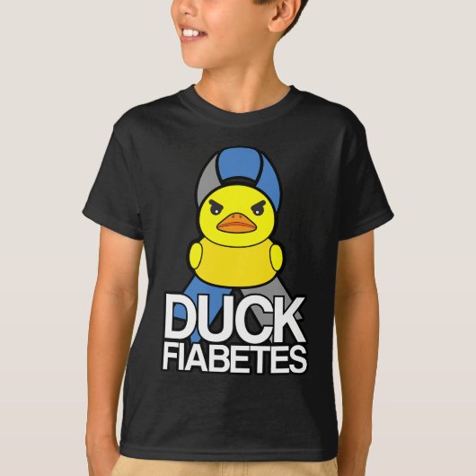 Typ 1 Diabetes Fiabetes T1D T-Shirt (Vorderseite)