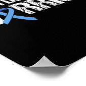 Typ-1-Diabetes-Krieger Poster (Ecke)