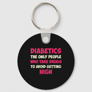 Typ 1 Diabetes Mama Mutter T1D Diabetisches Bewuss Schlüsselanhänger