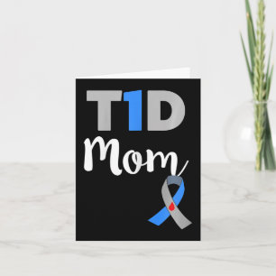 Typ 1 Diabetes-Mama - T1D-Mama Karte
