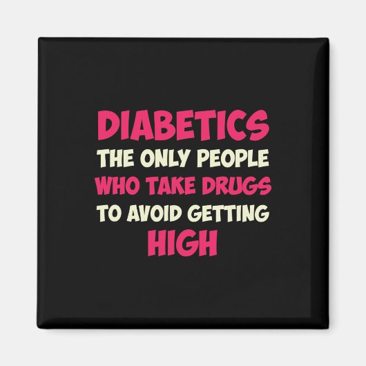 Typ-1-Diabetes-Mutter T1d-Diabetes-Bewusstsein Magnet (Vorne)