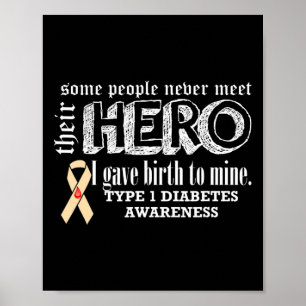 Typ 1 Diabetes Poster