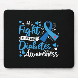 Typ 1 Diabetes Sein Kampf ist mein Kampf gegen Dia Mousepad