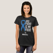 Typ 1 Diabetes Sein Kampf ist mein Kampf T1d Aware T-Shirt (Vorne ganz)