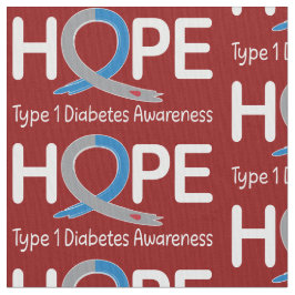 Typ 1 Diabetes-Sensibilisierungskampagne Stoff