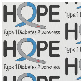 Typ 1 Diabetes-Sensibilisierungskampagne Stoff