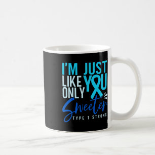 Typ 1 Diabetes Starkes T1d-Bewusstsein Kaffeetasse