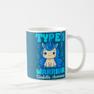 Typ-1-Diabetes Süßes Einhorn Krieger Jungen Mädche Kaffeetasse