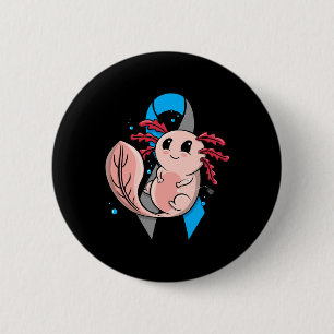 Typ-1-Diabetes T1d-Bewusstsein Süßer Axolotl Insul Button