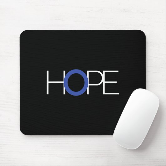 Typ 1 Diabetes T1D Blue Circle Awareness Geschenk  Mousepad (Mit Mouse)